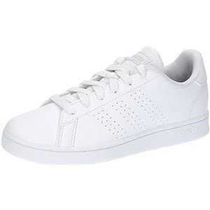 adidas Advantage Lifestyle Court Lace Sneakers uniseks-kind, Ftwr White/Ftwr White/Grey One, 31.5 EU