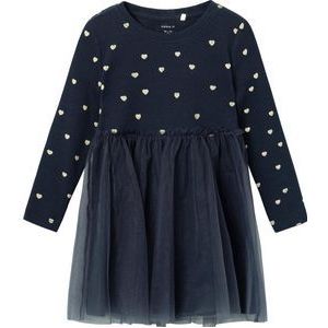 NAME IT NMFNADJA LS DRESS NOOS Meisjes Jurk - Maat 92