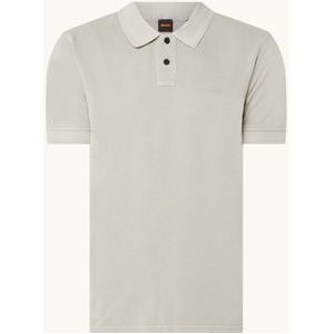 HUGO BOSS Prime regular fit polo van piqué katoen met logo