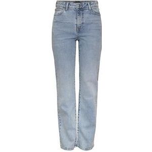 PIECES Jeansbroek voor dames, blauw (light blue denim), 31W x 30L