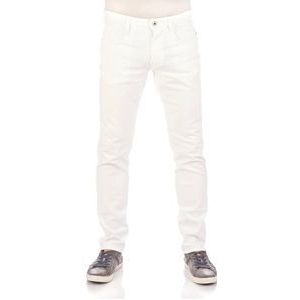 Replay Anbass Pants Jeans Heren - Broek - Wit - Maat 30/34