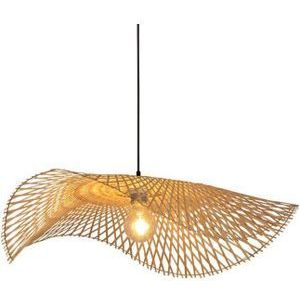 Bamboe Hanglamp XL - Handgemaakt - Naturel - ⌀100 cm