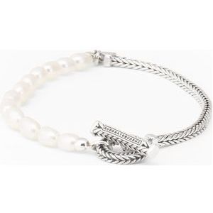 Buddha to buddha barbara pearl bracelet silver