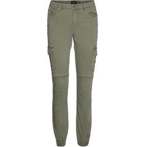 Vero Moda Broek Vmivy Mr Ankle Cargo Pants Noos 10291832 Ivy Green Dames Maat - W32 X L30