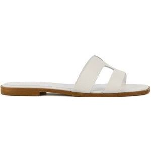 Stefano Lauran Slippers / Slides Dames - S3116. - Wit - Maat 41