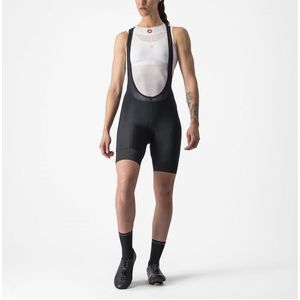 Castelli Fietsbroek met bretels - koersbroek Dames Zwart Grijs - CA Prima Bibshort Black Dark Gray  - S