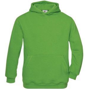 B&C Kids Hooded Sweater - Sporttrui - Kinderen unisex - Maat 146 - Groen