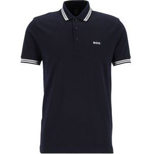 BOSS - Paddy Polo Navy - Regular-fit - Heren Poloshirt Maat M
