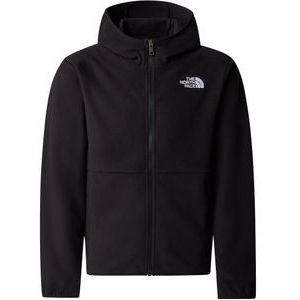 Jas met kap en ritssluiting Glacier THE NORTH FACE. Polyester materiaal. Maten 7/8 jaar - 120/126 cm. Zwart kleur