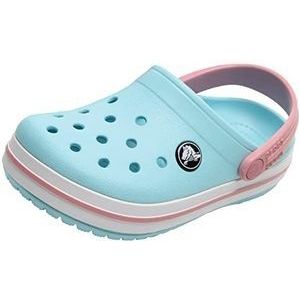 Crocs Klompen Crocband Clog T uniseks-kind Klompen , Ice Blue/White , 22/23 EU