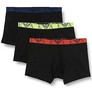 Emporio Armani Heren Boxer Shorts (3 stuks), zwart/zwart/zwart, S