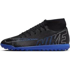 Nike Mercurial Superfly 9 Club Sneakers voor heren, Black Chrome Hyper Royal, 47 EU