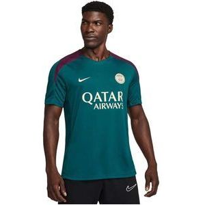 Nike Paris Saint Germain Strike Trainingsshirt 2024-2025 Groen Paars Wit Goud