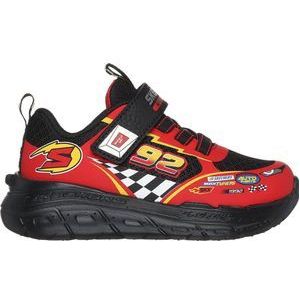 Skechers Skech Tracks Jongens Sneakers - Zwart/Rood - Maat 23