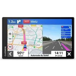 GARMIN DriveSmart 76, Live Traffic, Navigatiesysteem Auto, Live Verkeers- en Kaartupdates via Smartphone, Europa, Amazon Alexa