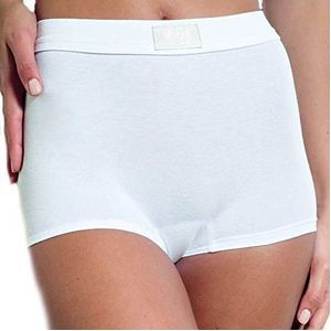 Sloggi Double Comfort Short Panty voor dames, wit, 44