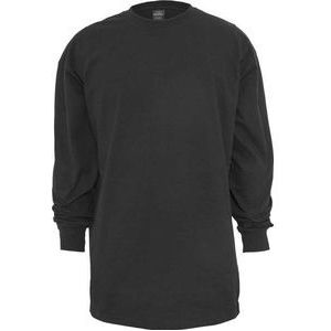 Urban Classics Regular Fit Longsleeve Zwart