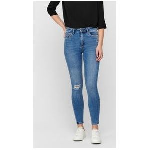 ONLY high waist skinny jeans ONLMILA blue medium denim