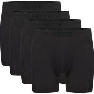 Ten Cate 4-Pack Bamboe Heren Long boxershorts - 32389 - S - Zwart