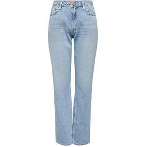 ONLY Jeansbroek voor dames, blauw (light blue denim), 31W / 32L