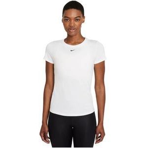 Nike dri-fit slim fit t-shirt in de kleur wit.