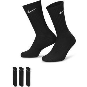 Nike Cushioned Crew trainingssokken (3 paar) - Zwart