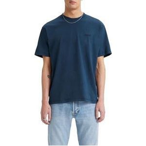 Levi's Red Tab Vintage Tee T-shirt Mannen, Dress Blues Garment Dye, XS