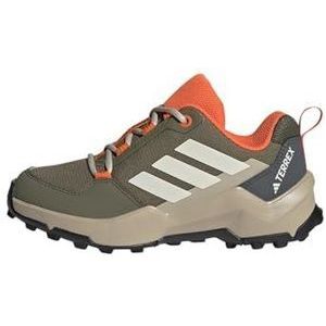 adidas Unisex Kid's Terrex Ax4r Wandelschoenen Non-Voetbal Laag, Olive Strata Wonder Wit Oranje, 33 EU