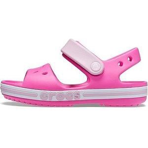 Crocs Bayaband Sandalen voor kinderen, uniseks, vrije tijd, flipflops, sportkleding, Electric Pink, 23/24 EU