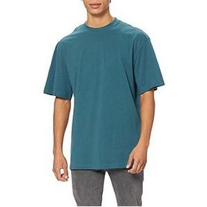 Urban Classics T-shirt met lange mouwen voor heren, blauwgroen, XXL