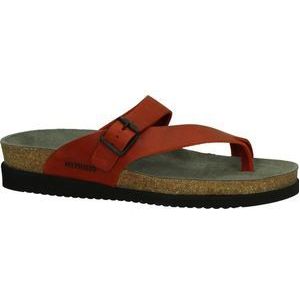 Mephisto HELEN SCRATCH - Dames slippers - Kleur: Rood - Maat: 40