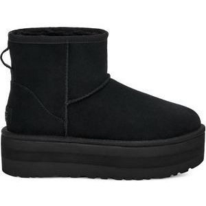 UGG W Classic Mini Platform Dames Laarzen - Black - Maat 39