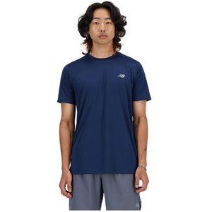 New Balance Sport Essentials Short Sleeve T-shirt Blauw M Man