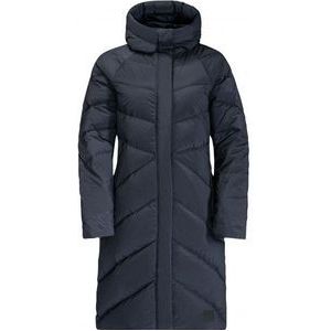 Jack Wolfskin Womens Marienplatz Coat Lange jas (Dames |blauw)