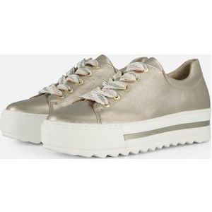 Gabor Sneakers goud Leer - Dames - Maat 41.5