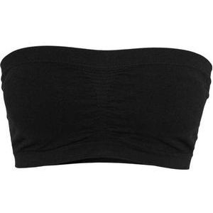 Urban Classics - Pads Bandeau top - XL - Zwart