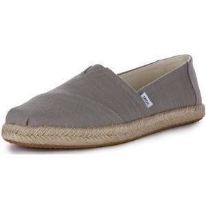 TOMS Heren Alpargata Touw Classic Loafer Flat, Medium Grijs, 42.5 EU