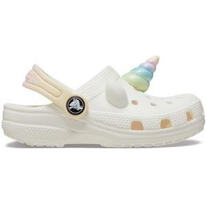 Crocs  Classic IAM Rainbow UnicornCgT  klompen  kind Beige