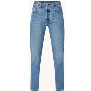 Levi's 501® Crop Jeans Vrouwen, Medium Indigo Worn In, 29W / 30L