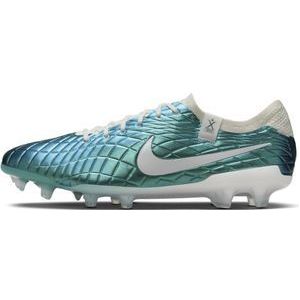 Nike Tiempo Emerald Legend 10 Elite low-top voetbalschoenen (stevige ondergronden) - Groen