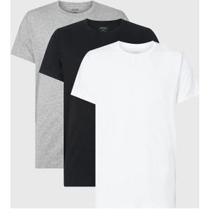 Calvin klein 3-pack heren T-shirts - Crew neck  - Wit