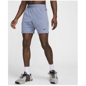 Nike Flex Rep 4.0 Dri-FIT niet-gevoerde fitnessshorts voor heren (18 cm) - Blauw