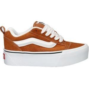 Vans KNU Stack dames sneaker - Cognac - Maat 37