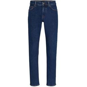 BOSS Heren Delaware BC-C Blauwe Slim-Fit Jeans van comfortabel stretch-denim, Navy416, 35W x 34L