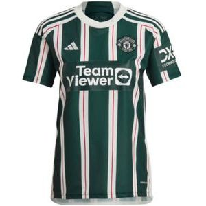 Adidas Manchester United Fc 23/24 Short Sleeve T-shirt Away Groen M
