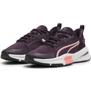 PUMA PWRFrame TR 3 Wns Dames Sportschoenen - Midnight Plum-Vapor Gray-Sunset Glow - Maat 39