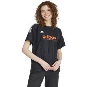 Adidas Tiro Q3 Boyfriend T-shirt Met Korte Mouwen