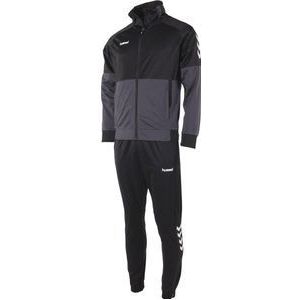 Hummel Senior Trainingspak Grijs/Zwart