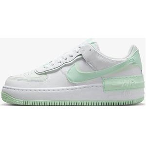 Nike Air Force 1 Low Shadow - Maat 40.5 - White / Barely Green - Sneakers Unisex - DOOS ZONDER DEKSEL