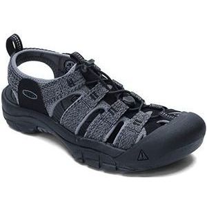 KEEN Newport H2 Watersandalen voor heren, gesloten teen, Black Steel Grey, 39.5 EU